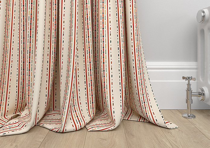May Day, Stripe Spice - Made to Measure Curtains - Image 6